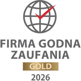 Certyfikat Firma Godna Zaufania Gold 2026